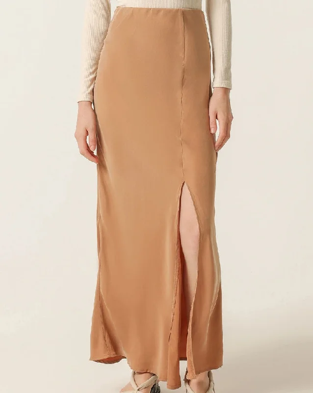 Harlow Cupro Maxi Skirt