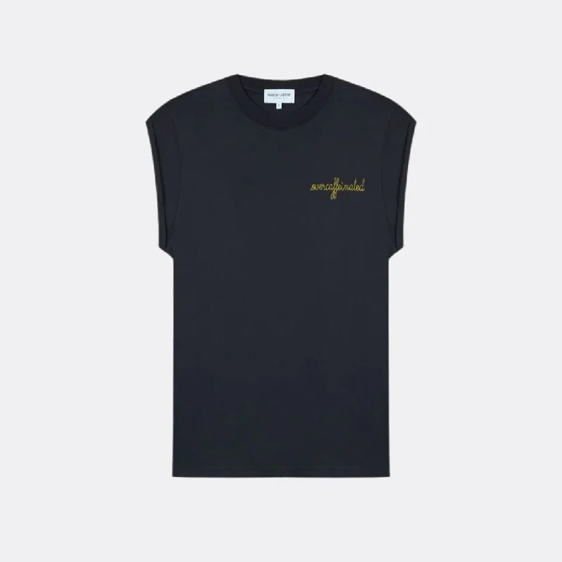 ""Overcaffeinated"" Sedaine T-Shirt (Dark Navy)