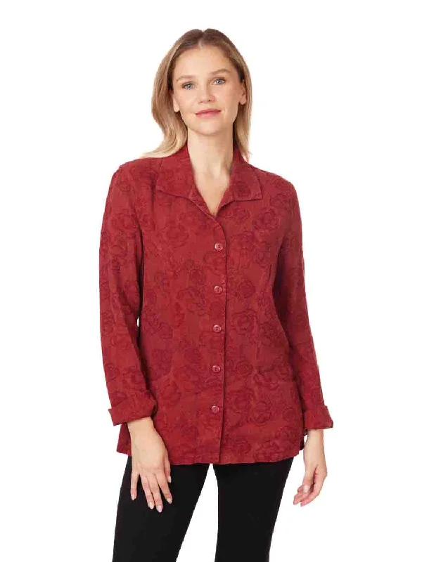 Tianello TENCEL™ ""ROSE"" Jacquard ""JO"" Jacket