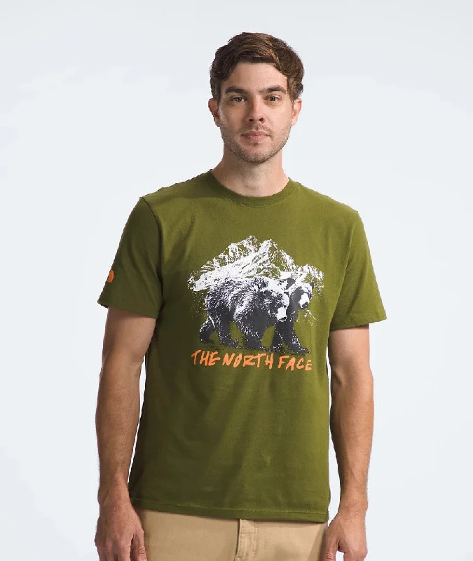 Men`s Short Sleeve Bears Tee Shirt