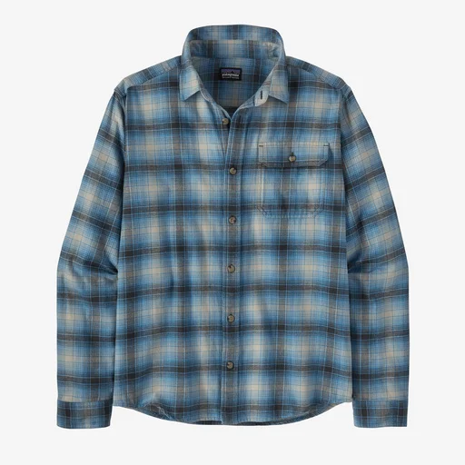 Men's Long-Sleeved Cotton in Conversion Fjord Flannel Shirt