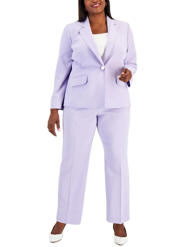 Plus Womens 2PC Business Pant Suit