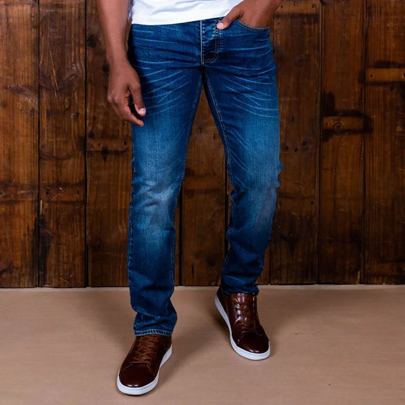 Madikwe Muscular Slim Denim Indigo Light Wash