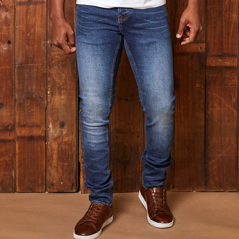 Okavango Super Slim Denim Indigo Light Wash